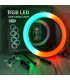 Разноцветная кольцевая лампа RGB MJ-33 оптом, TV Shop , 11,00 $