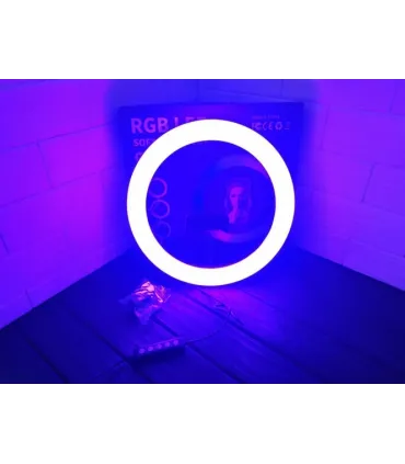 Разноцветная кольцевая лампа RGB MJ-33 оптом, TV Shop , 11,00 $