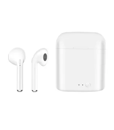 Белые Bluetooth беспроводные наушники i7 TWS mini с кейсом оптом, Cope , 3,30 $