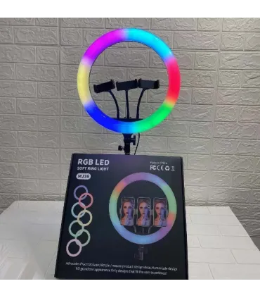 Цветная кольцевая лампа с пультом 36 см LED RGB MJ-36 оптом, TV Shop , 16,00 $
