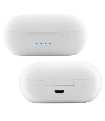 Бездротові навушники крапельки Touch Two TWS-08 із боксом білі оптом, Cope , 8,50 $
