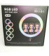 Цветная кольцевая лампа с пультом 36 см LED RGB MJ-36 оптом, TV Shop , 16,00 $