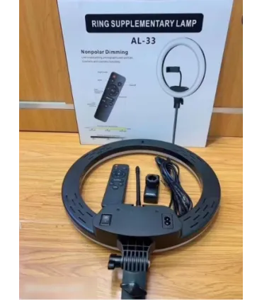 Белая кольцевая лампа LED 34 см AL-33 оптом, TV Shop , 18,00 $