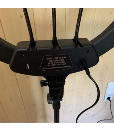 Професійна кільцева лампа LED 45 см K18-450CW оптом, TV Shop , 30,00 $
