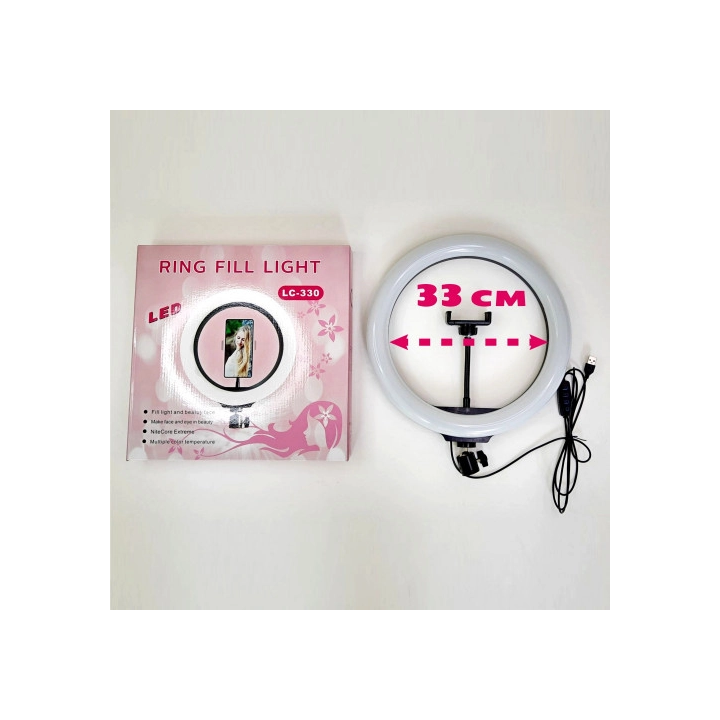 LED кольцевая лампа 33 см Ring Fill Light LC-330 оптом, TV Shop , 10,00 $