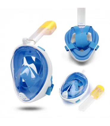Маска для плавання снорклінгу синя L/XL EasyBreath Tribord оптом, Cope , 10,00 $