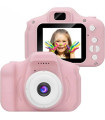 Детские фотоаппараты Smart Kids Camera X2 розовый с ремешком