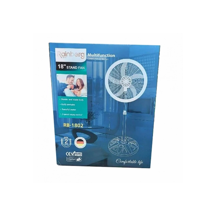 Вентилятор на 5 лопастей 65W RainBerg RB-1802 оптом, Rainberg , 17,00 $