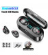 Bluetooth наушники беспроводные TWS F9 капельки с кейсом black оптом, Cope , 9,00 $