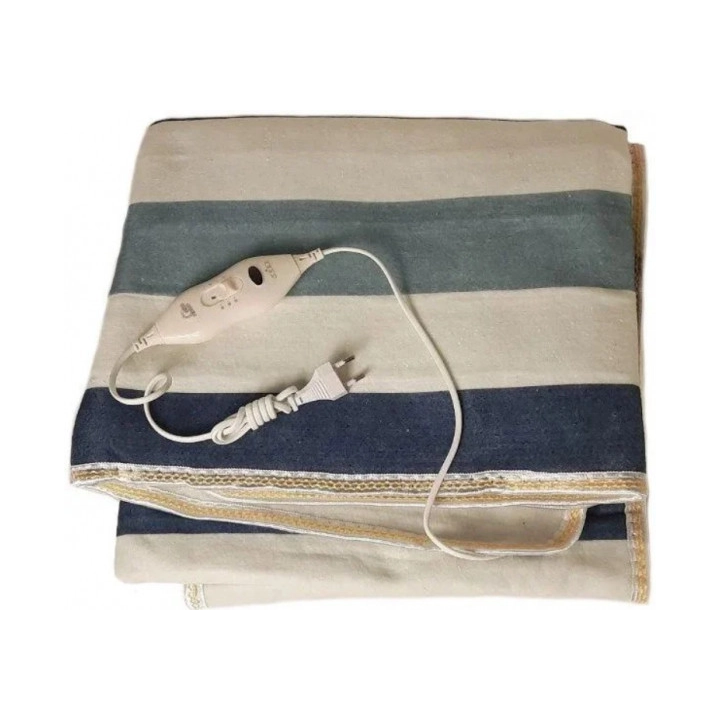 Электропростыни 150 см × 120 см Полосатая с сумкой оптом, UKC , 13,00 $