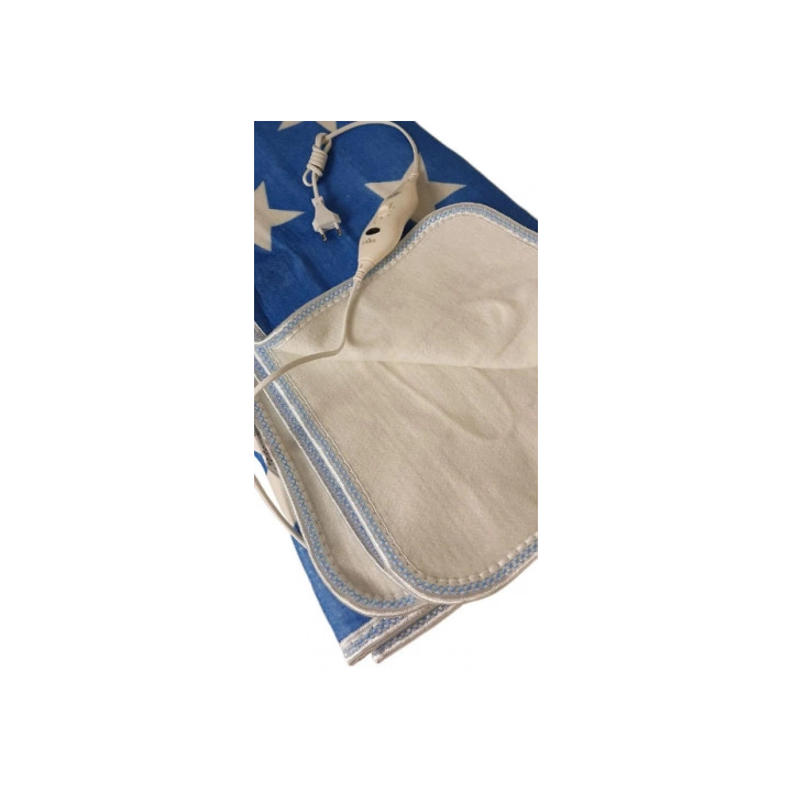 Электропростыни 150 см × 180 см синие Белая Звезда с сумкой оптом, UKC , 15,70 $