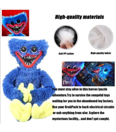 М'яка іграшка Хагі Ваги Huggy Wuggy 40 см оптом, TV Shop , 3,60 $