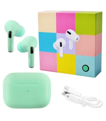 Бездротові навушники Macaroons Apl AirPod Pro green оптом, Cope , 7,50 $