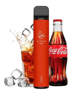 Одноразові електронні сигарети Elf Bar Lux 1500 Кола оптом, Elf Bar , 3,20 $