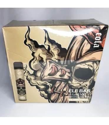 Одноразовые электронные сигареты Elf Bar Lux 1500 Кола оптом, Elf Bar , 3,20 $