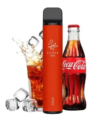 Одноразовые электронные сигареты Elf Bar Lux 1500 Кола оптом, Elf Bar , 3,20 $