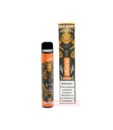 Одноразовые электронные сигареты Elf Bar Lux 1500 Манго оптом, Elf Bar , 3,20 $