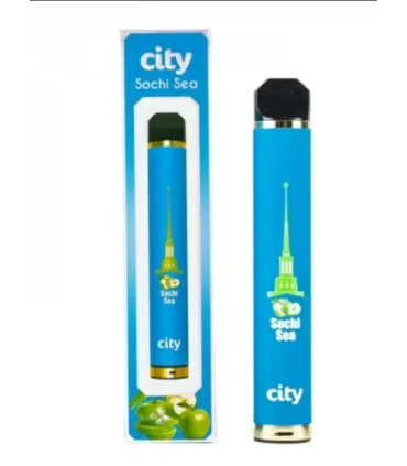 Одноразки CITY HIGH WAY 1600 Яблоко Груша оптом, CITY , 4,80 $