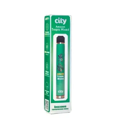 Одноразки CITY HIGH WAY 1600 Тропический микс оптом, CITY , 4,80 $