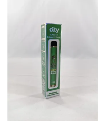 Одноразки CITY HIGH WAY 1600 Тропічний мікс оптом, CITY , 4,80 $