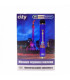 Одноразки CITY HIGH WAY 1600 Мехіко Чорниця Малина оптом, CITY , 4,80 $