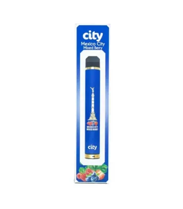 Одноразки CITY HIGH WAY 1600 Мехіко Чорниця Малина оптом, CITY , 4,80 $