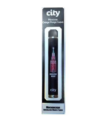 Одноразки CITY HIGH WAY 1600 Апельсин Манго Гуава оптом, CITY , 4,80 $