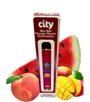 Одноразки CITY HIGH WAY 1600 Нью-Дели Манго Персик Арбуз оптом, CITY , 4,80 $