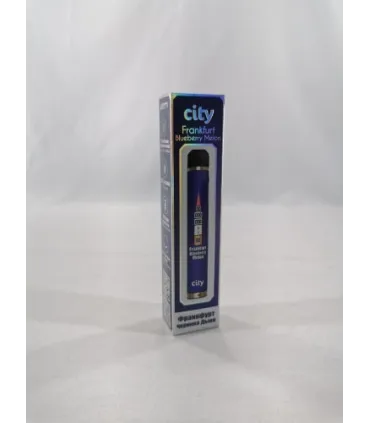 Одноразки CITY HIGH WAY 1600 Франкфурт Черника Дыня оптом, CITY , 4,80 $