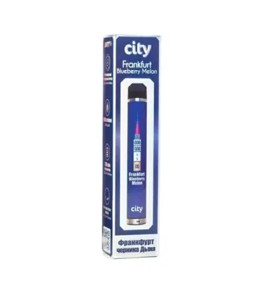Одноразки CITY HIGH WAY 1600 Франкфурт Черника Дыня оптом, CITY , 4,80 $