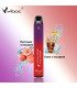 Одноразовые сигареты Vidge 2in1 2000 puffs Персик со льдом + Кола со льдом оптом, Vidge , 5,40 $