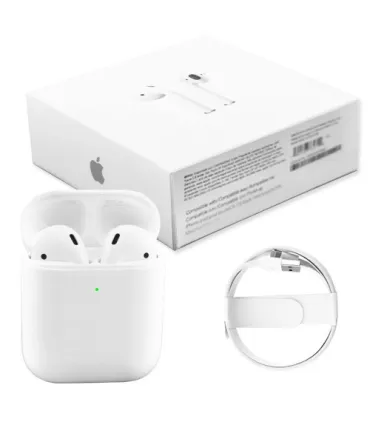 Bluetooth беспроводные наушники Apl AirPods 2 A2032 белые оптом, Cope , 13,00 $