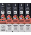 Светящаяся перезаряжаемая одноразка eTaboo Prime 3000 puffs Персик со льдом