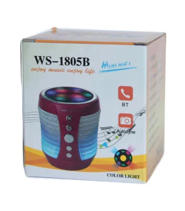 Портативная MP3 колонка Bluetooth WSTER WS-1805 оптом, WSTER , 6,50 $