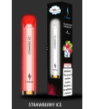 Светящаяся электронная сигарета eTaboo RGB 1200 puffs Клубника со льдом