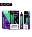 Перезаряжаемые одноразки AoKit Zozo Bar 4500 Puffs Алое Виноград