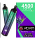 Одноразки, що перезаряджаються AoKit Zozo Bar 4500 Puffs Алое Виноград оптом, AoKit , 8,10 $
