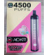 Одноразки, що перезаряджаються AoKit Zozo Bar 4500 Puffs Солодка вата оптом, AoKit , 8,10 $
