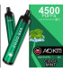 Одноразки, що перезаряджаються AoKit Zozo Bar 4500 Puffs М'ята з льодом оптом, AoKit , 8,10 $