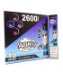 Светящийся одноразовые сигареты AoKit Lux 2600 Puffs Черника со льдом оптом, AoKit , 6,10 $