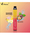 Одноразовые сигареты Vidge 2in1 2000 puffs Мороженное с бананом + Маракуйя
