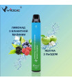 Одноразовые сигареты Vidge 2in1 2000 puffs Голубая малина + Яблоко со льдом