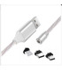Кабель зарядки USB магнитный X360 3in1 Lightning, micro-USB, Type-C оптом, TV Shop , 4,00 $