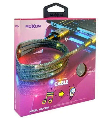 Кабель зарядки USB Type-C 1 m MOXOM MX-CB66 оптом, MOXOM , 4,00 $