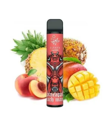 Одноразові електронні сигарети Elf Bar Lux 1500 Ананас Персик Манго оптом, Elf Bar , 3,20 $