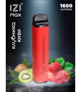 Одноразовые электронные сигареты IZI MAX 1600 тяг Клубника Киви оптом, IZI , 4,00 $