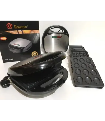 Мультимейкер cендвичница 4in1 1000W DOMOTEC MS-7704 оптом, Domotec , 15,50 $