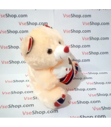 Плюшевый светящийся медвежонок мишка Тедди Teddy Bear I Love You оптом, TV Shop , 3,80 $