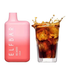 Одноразові цигарки, що перезаряджаються, Elf bar BC4000 Кола оптом, Elf Bar Original , 8,70 $
