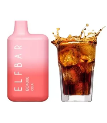 Перезаряжаемые одноразовые сигареты Elf bar BC4000 Кола оптом, Elf Bar Original , 8,70 $